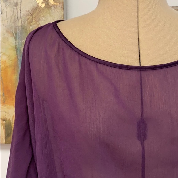 Guess Small, Romantic Sheer Top, Small, NWOT - Picture 5 of 8